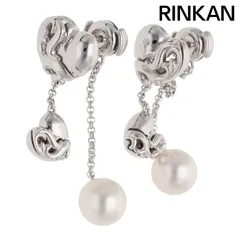 クロムハーツ ×ミキモト mikimoto  MIKIMOTO ERNG HEART PEARL DROP SET 18K ホワイトパール ハートドロップピアス レディースのサムネイル