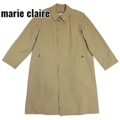 Marie Claire マリクレール ステンカラーコート ライナー付き ベージュ タグ付き