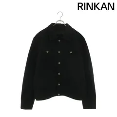 クロムハーツ  CLASSIC JEAN/クラシックジーン 袖フローラルレザーパッチクロスボールボタンデニムジャケット メンズ XXLのサムネイル