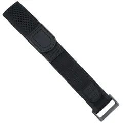 ルミノックス 腕時計 交換ベルト ストラップ バンド 22mm ネイビーシール ベルクロ ラバーロゴ ブラック メンズ LUMINOX FNX.3900.29B.K Navy SEAL Velcro Black FNX-3900-29B-Kのサムネイル