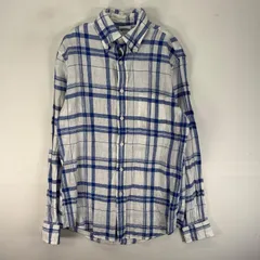 古着 ブルックスブラザーズ Brooks Brothers 長袖シャツ ボタンダウン 胸ポケット REGENT S  ブルー系 チェック メンズのサムネイル