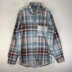 古着 ブルックスブラザーズ Brooks Brothers 長袖シャツ 胸ポケット REGENT 1818 L  ブルー系 チェック メンズのサムネイル