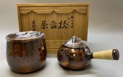 急須2個組　羽島焼（倉敷）民芸 急須2個組 羽島焼（倉敷）民芸 | Mercari