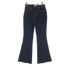 未使用 AZUL by moussy アズールバイマウジー フレアデニムパンツ S ブルー レディース 古着