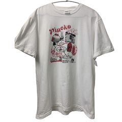 00s vintage 半袖Tシャツ レッド HINANOTAHITI ゆるだぼ - メルカリ