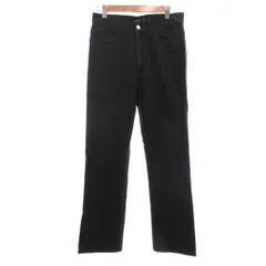 アニエスベーオム Agnes b. homme チノパンツ 黒 ブラック 無地 ストレートレッグ フルレングス /KR ■ECG004のサムネイル