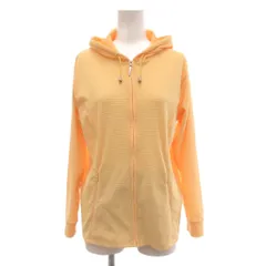 ミズノ MIZUNO 美品 パーカー M 黄 イエロー 長袖 ジップアップ フード付き /NL ■ECF004のサムネイル