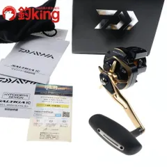 ダイワ 21 ソルティガ IC 300H-SJ   /F375M 極上品 太刀魚 タチウオ オフショア ベイトリール ロッド リール ルアー 中古のサムネイル