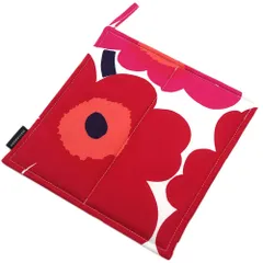 マリメッコ ポットホルダー 鍋敷き キッチン 雑貨 ウニッコ コットン ブラック×ホワイト marimekko PIENI UNIKKO PANNULAPPU POT HOLDER 071693-190のサムネイル