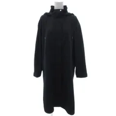 グローバルワーク GLOBAL WORK 美品 フーデッドコート M 紺 ネイビー ロング丈 無地 /YF ■ECF004のサムネイル
