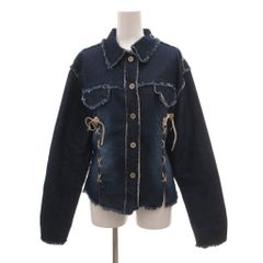 新品タグ付❤️山本寛斎❤️Super ladyデザインデニムジャケットM 