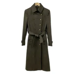 DOLCE&GABBANA(ドルチェアンドガッバーナ) コート サイズ40 M レディース美品  - カーキ 長袖/ロング丈/秋/冬のサムネイル