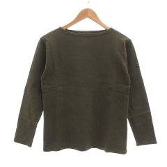 SAINT JAMES フランス製 バスクシャツ XS カーキ 長袖 - メルカリ