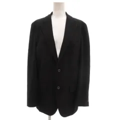 マッキントッシュフィロソフィー MACKINTOSH PHILOSOPHY テーラードジャケット シングル 36R ストレッチ ノッチドラペル 2B 開き見せ ポケット付き 黒 ブラック /KB ■ECG003のサムネイル