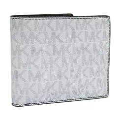 マイケルコース 二つ折り財布 メンズ MICHAEL KORS クーパー 財布 ホワイト シグネチャー アウトレット 36u9lcrf3b-briwhtのサムネイル