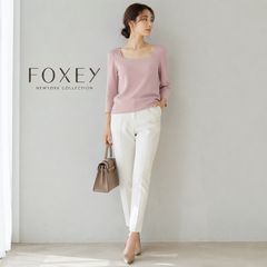 近年☆極美品☆FOXEY/フォクシー38ブラウス スプリングワルツ '23年