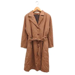 ドット&ストライプス チャイルドウーマン Dot&Stripes CHILD WOMAN ライナー付き トレンチコート アウター ロング リボン 無地 F ベージュ /FT29のサムネイル