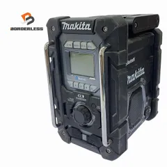 ☆中古品☆makita マキタ 充電式ラジオ MR300 本体のみ 黒 コードレスラジオ128911のサムネイル