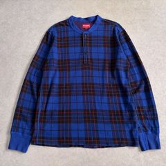 Supreme ドット柄 ヘンリーネック、長袖カットソー M - メルカリ