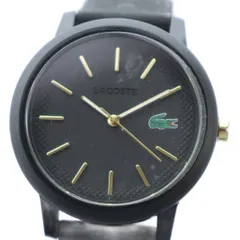 ラコステ LACOSTE LC112.3.29.3209 腕時計 ウォッチ クォーツ ワニロゴ 黒文字盤 黒 ブラック ■GY18 /MQのサムネイル