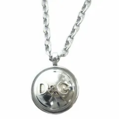 ディー&ジー ドルガバ ドルチェ&ガッバーナ D&G ネックレス アクセサリー ペンダント ロゴ シルバー色 ■GY11 /MQのサムネイル
