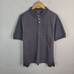 UES ウエス 鹿の子ポロシャツ サイズ4 (XL) 日本製 チャコールグレー 