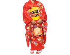 七五三 正絹八重桜と鈴 女児着物＆長襦袢 - メルカリ