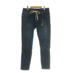 アタッチメント ATTACHMENT STRETCH DENIM BIKER EASY JEANS デニムパンツ ジーンズ 4 紺 AP11-201 /MI ■OS ■SHのサムネイル