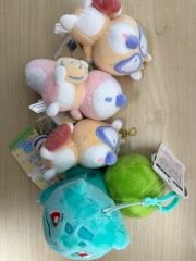 ポケモン30th一番くじ フシギダネ ワニノコ チコリータのぬいぐるみ