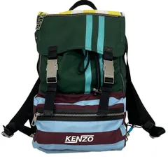 KENZO/ケンゾー/ストライプデザイン/リュック/バックパック/ナイロン/メンズ/RS1485のサムネイル