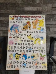 激レア‼️ ポケットモンスター アンノーンアルファベットシール  ポケモン  ステッカーのサムネイル