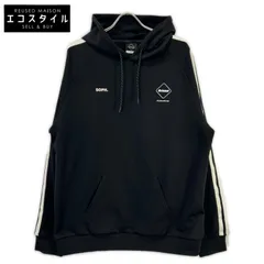 F.C.Real Bristol　エフシーリアルブリストル　25年 FCRB-252082 ブラック TRAINING TRACK HOODIE　XXLのサムネイル
