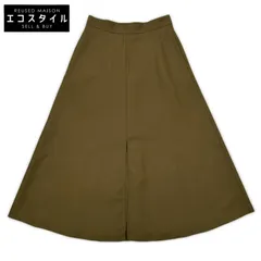 Deuxieme Classe　ドゥーズィエムクラス　22-060-500-7040 カーキ neo beauty スリットフレアスカート　38のサムネイル