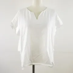 サルーン saloon by BABYLONE カットソー 半袖 白 38 *T988のサムネイル