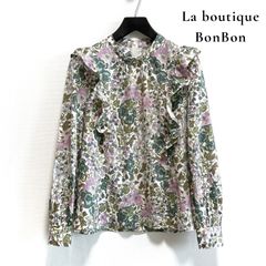 新品ピノーレPINOREチュニックブラウス9~11Flower¥49500 - メルカリ
