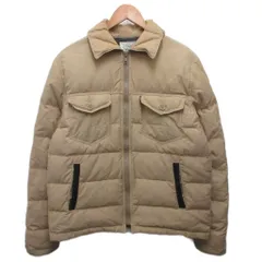リーバイス Levi's ダウンジャケット ブルゾン ジップアップ M ベージュ 黒 ブラック 4502019127 ■IBO91のサムネイル