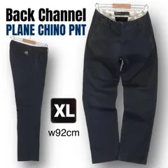 BKCN バックチャンネル Back Channel★プレーンチノパンツ★テーパードシルエット★ダークネイビー★メンズXL/w92cm   #2605M108のサムネイル