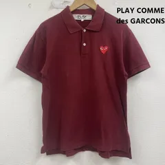 プレイコムデギャルソン Polo Shirt With Red Emblem 日本製 ポロ シャツ az-t006 メンズ L ISItems【USED】【古着】【中古】50160385のサムネイル