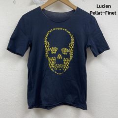 【未使用級】ルシアンペラフィネ　ドクロ　スカル　総柄　ウエストポーチ ルシアンペラフィネ スカル ドクロ フロント プリント カットオフ T