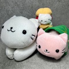 ウサハナ ぬいぐるみ Sanrio 2体セット 平成レトロ 当時物 マスコット