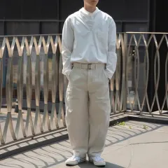 44 ルメール コリア エクスクルーシブ ベルト付き ツイスト パンツ エクリュのサムネイル