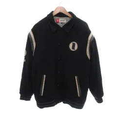 ネスタブランド NESTA BRAND ネスタジャン ブルゾン L 黒 ブラック  ワッペン付き レザーラインデザイン /TQ ■GY99のサムネイル