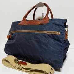極美品✨フェリージ ボストンバッグ ショルダーバッグ ネイビー 2way