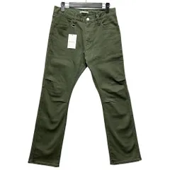UNIFORM EXPERIMENT ユニフォームエクスペリメント 25AW KNEETUCK 5POCKET SLIM-FIT PANTS ストレッチ入り パンツ カーキ 正規品 / 54087のサムネイル