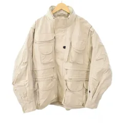 ダイワ ピアサーティナイン DAIWA PIER39 TECH 2WAY PERFECT FISHING JACKET テック パーフェクト フィッシング ジャケット ブルゾン S ベージュ BJ-25023Wのサムネイル