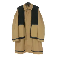 ザラ ZARA TRAVELER トラベラー ドッキング ステンカラーコート ジャケット 長袖 EUR L ベージュ/ブラック 2753/350/710のサムネイル