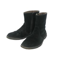 UNUSED アンユーズド サイドジップブーツ ブラック スエード Vibram 
