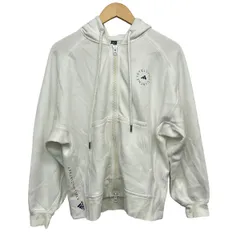 ADIDAS BY STELLA McCARTNEY(アディダスバイステラマッカートニー) パーカー サイズL レディース - 白 長袖/ジップアップのサムネイル