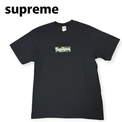 supreme シュプリーム 23AW Box Logo Tee ボックスロゴ カモ 迷彩 Tシャツ ブラック L 美品