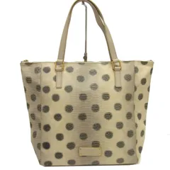 定価4万円☆MARC JACOBS マークジェイコブス トートバッグ ショルダーバッグ TAKE ME EMBO LIZZIE TOTE リザード型押し ドット柄